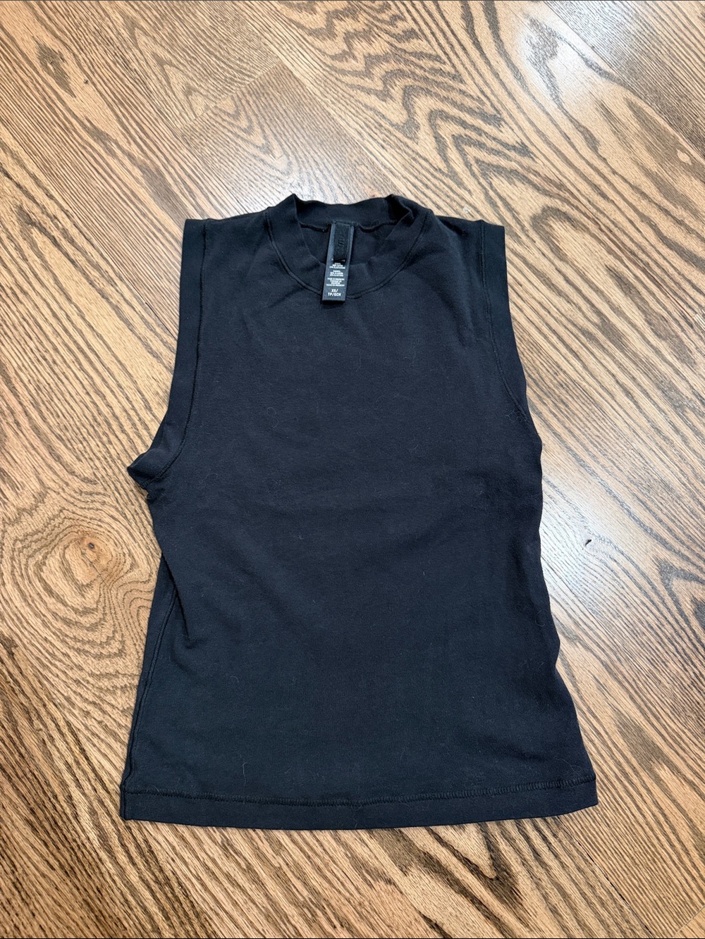 Skims Black Sleeveless Top - Women's